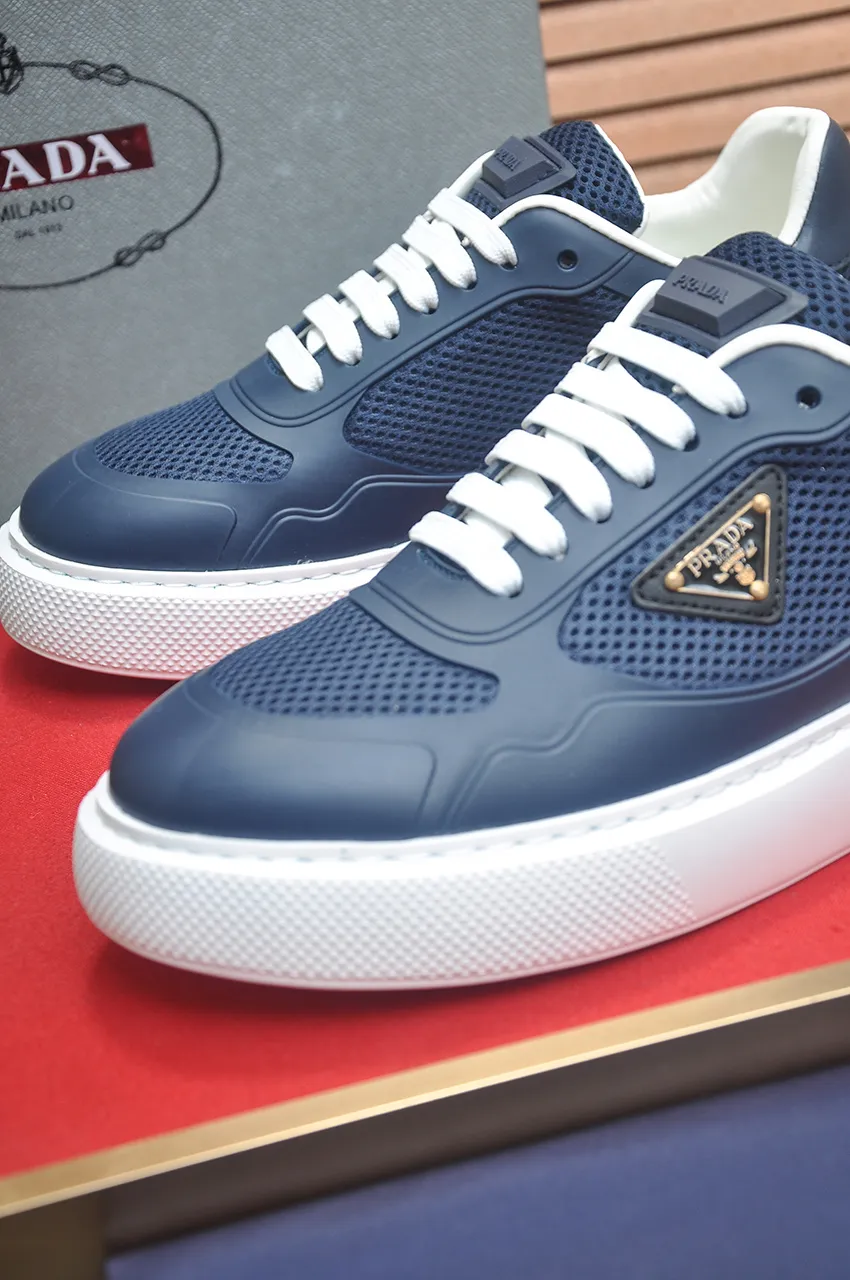 Men's shoes 💰580💶【PRADA】Top original, new season, high quality original goods, top imported calfskin with original imported glue, imported cowhide inside with original cowhide feet, original outsole! Quality guaranteed! Code 38-45 (45 customized)